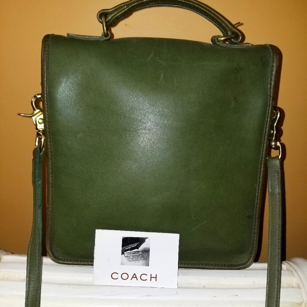 COACH FORREST GREEN SHOULDER